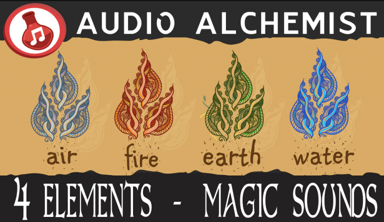 4 Elements - Magic Sounds (Air, Fire, Earth, Water)