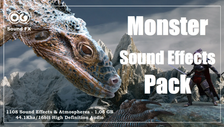 Monster Sounds & Atmospheres SFX Pack !