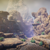 Western cliffs