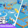 Parkour Race - Multiplayer Game Template - Platformer Party Game - By Kekdot