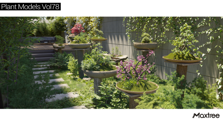 Maxtree – Plant Models Vol. 78