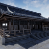 Cubebrush - Asian Temple - UE4
