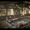 Abandoned Swimming Pool Environment