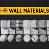 Sci-Fi Materials for walls/floors/cells/etc vol. 1 by KIFIR