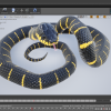 Animated Mangrove Snake