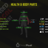 Limb Based Medical Component with Animated Medical Items