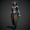 Okiku - Stylized Character