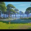 Stylized Swamp Forest