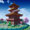 Cartoon Stylized Oriental Fantasy Environment