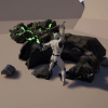 Chaos based Mineable and interactive Rocks with spawning ores V1