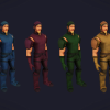 Novice Armor Set - Stylized RPG