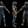 Sci-fi Character 2 low-poly