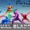 Stylish Dual Blade Pack Action RPG & TPS & TopDown Game.
