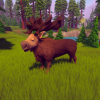 Stylized Moose - RPG Forest Animal