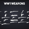 Weapon Icons - (WW1, WW2, Modern) Handcrafted - 2K