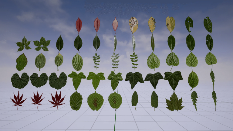 Klian Photorealistic Leaves / Foliage Pack 4K