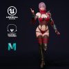 Ninja Warrior - Unreal PBR LowPoly Model
