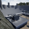 Dam Environment Scene