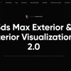 3ds Max Exterior & Interior Visualizations 2.0