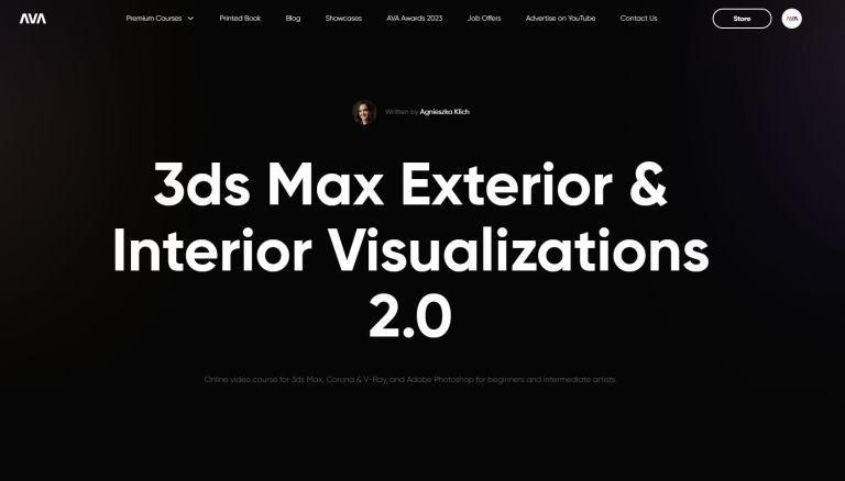 3ds Max Exterior & Interior Visualizations 2.0