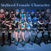Stylized Female Character - JaneDoe