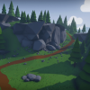 Stylized Low Poly Environment