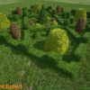 Shaped Bushes Pack