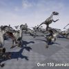 Raptor Dinosaur Animated