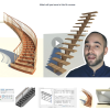 Balkan Architect Stairs and Railing in Revit