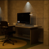 Brutalist Office