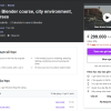 Udemy – Complete Blender course, city environment, car-2 courses