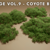 Foliage VOL.9 - Coyote Bushes (Nanite and Low Poly)