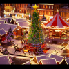 Modular Stylized Christmas Market ( Christmas , Modular , Market )