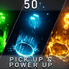 50 Unique Pick Ups and Power Ups VFX Pack