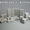 Roadside VOL.1 - Blockades (Nanite and Low Poly Versions)