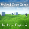 UE4 Stylized Grass scene - Lucen grass setup