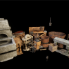 Blacksmith Props - Blacksmith Forge- Medieval Props