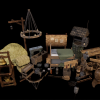 (Nanite) Medieval Village Kit - Village Props (Village, Medieval Props)