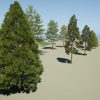 Realistic pine treesV3
