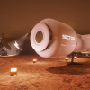 MARS MILITARY WEAPON BASE MODULAR FUTURISTIC SCI-FI