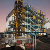 Modular construction site