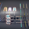 Scifi Melee Weapon Pack