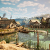 Medieval Seaside Village