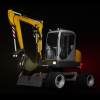 Driveable / Animated Excavator ( Material Variations )