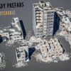 Modular Destroyed Buildings (Modular House, Houses, Modular Building)