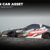 RACE CAR MZDRX7 (DRIVABLE)