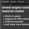 Runtime Material Creator