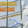 Tenniswoman animations (Motion Cast#01 Vol.1)
