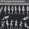 50 Female Animations