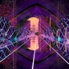 80'S Retro Audio synesthesia Blueprint / Environment